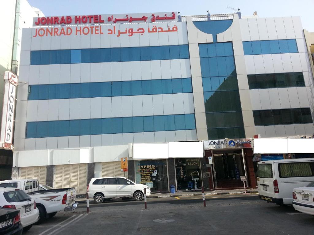 Jonrad Hotel Dubai Exterior foto