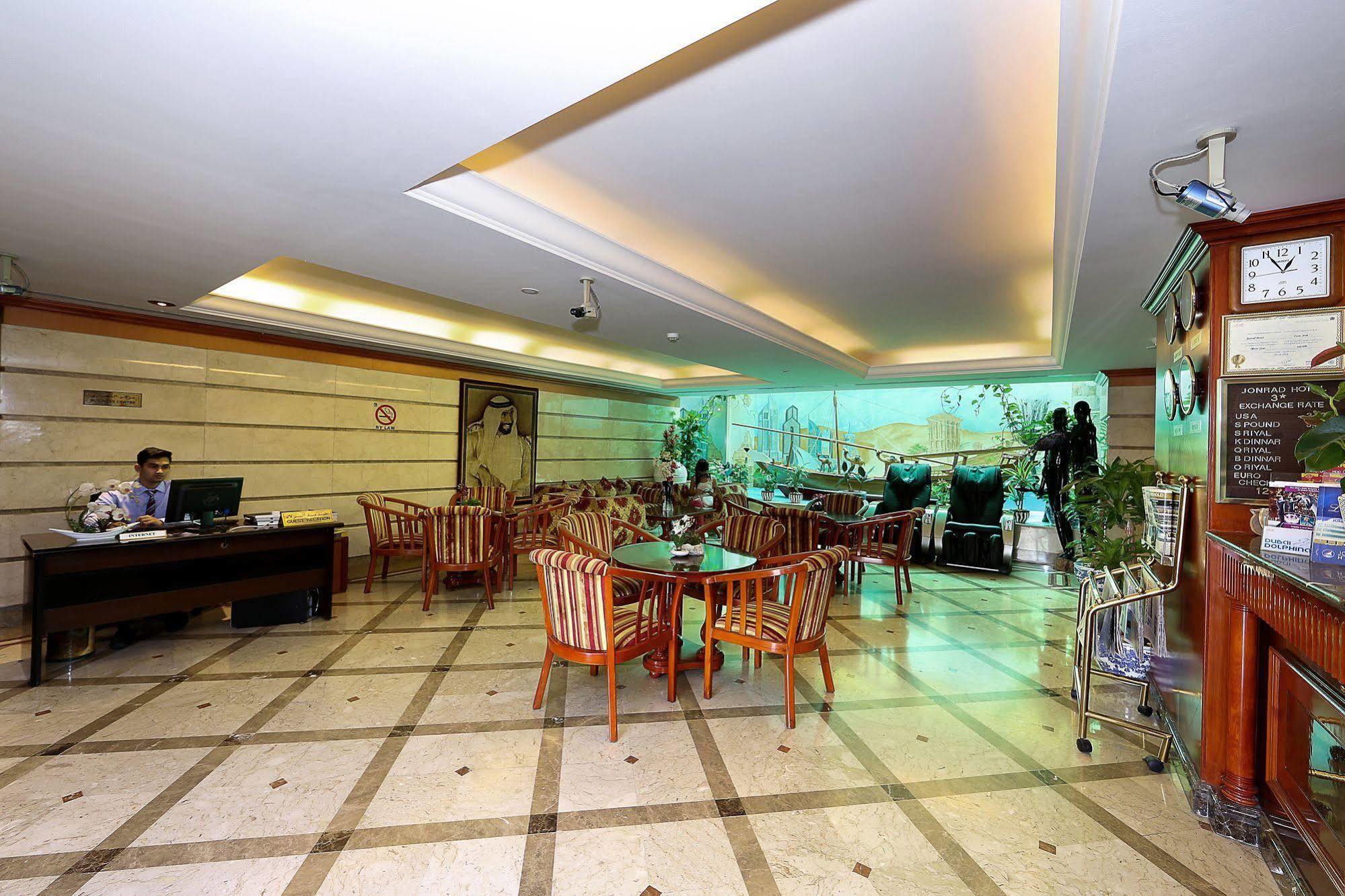 Jonrad Hotel Dubai Exterior foto